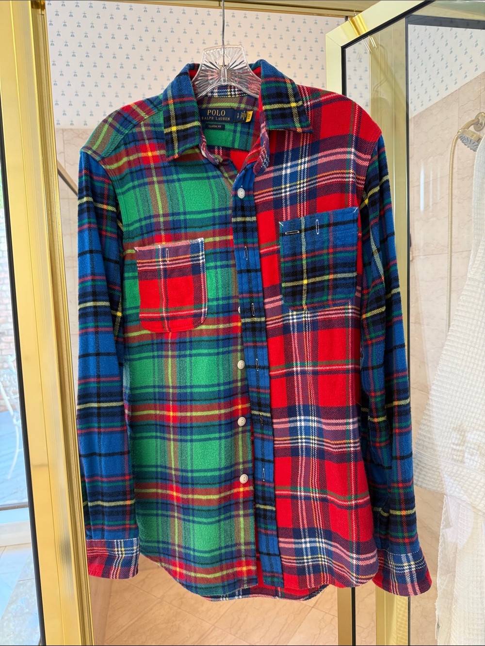 Polo by Ralph Lauren Multicolor Plaid Button-Down Shirt -women’s